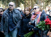 Ceremony of farewell with Magsud Ibrahimbeyov. Azerbaijan, Baku 23 match, 2016 